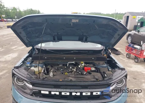 2022 Ford Bronco Sport Outer Banks z USA, uszkodzony, nr VIN 3FMCR9C64NRE29832